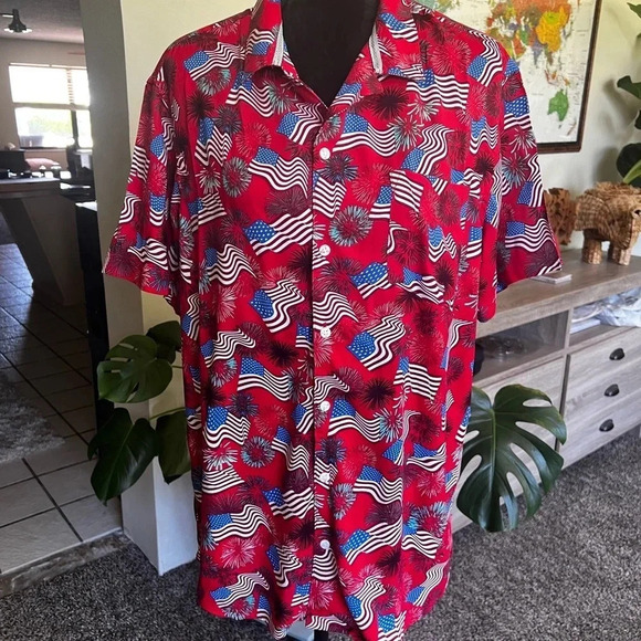 NWOT Free Planet button down shirt - Picture 1 of 7